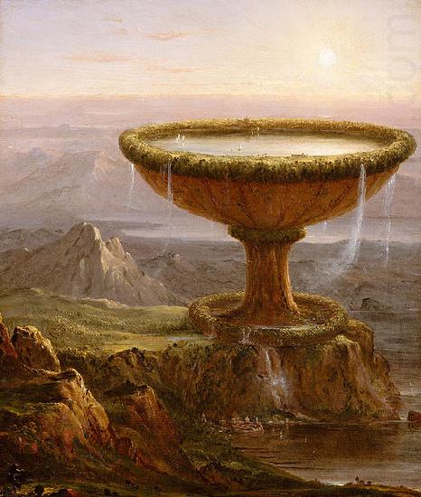 The Titan's Goblet, Thomas Cole